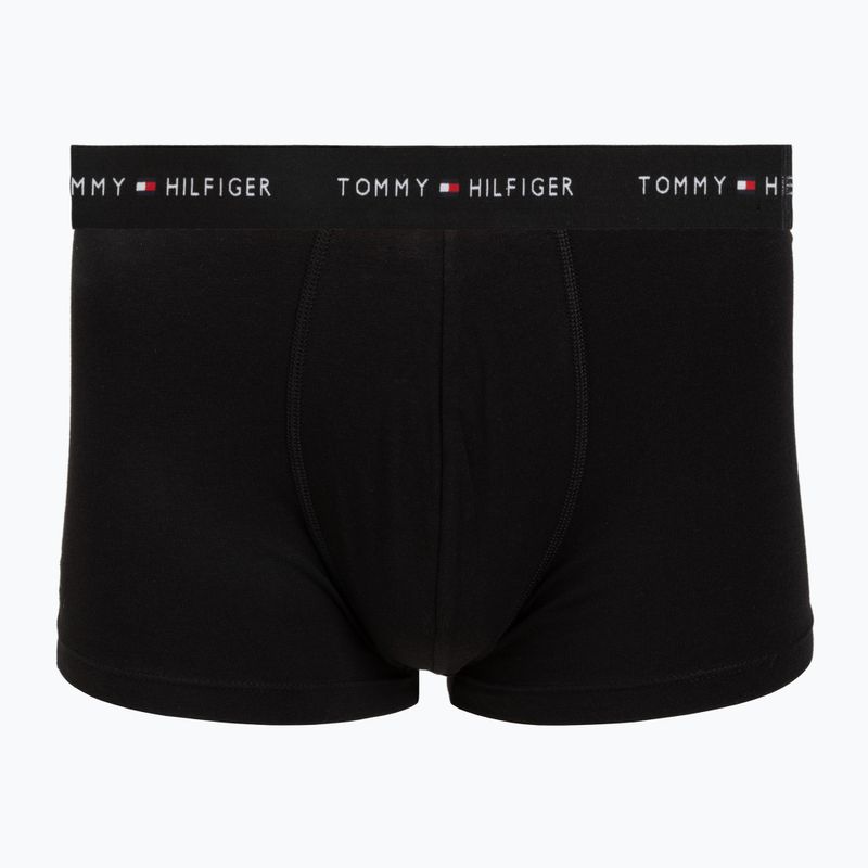 Боксерки чоловічі Tommy Hilfiger Trunk WB 3 pack utility sage/black/bonita pink 4