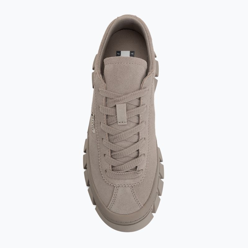 Взуття жіноче Tommy Hilfiger TJW Platform Sneaker Suede limeston dust 5