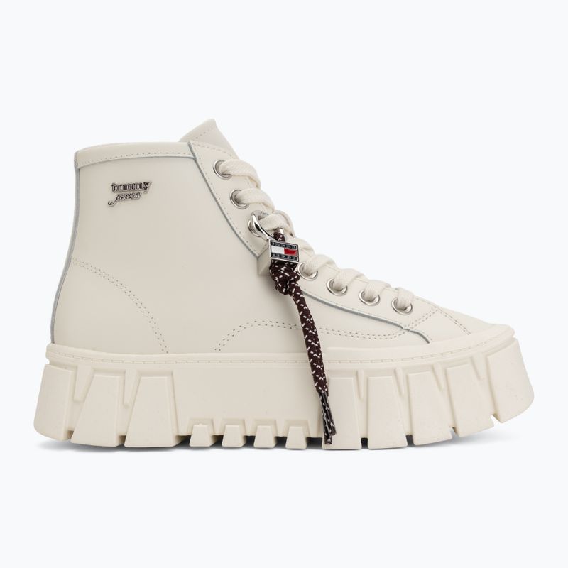 Взуття жіноче Tommy Jeans Platform Sneaker Leather MC ecru 2