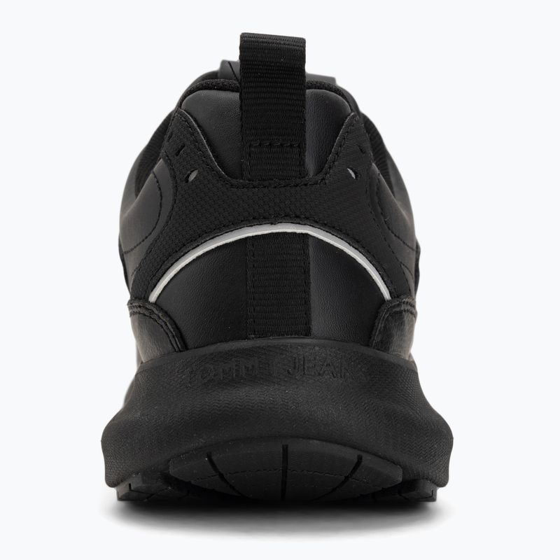 Взуття чоловіче Tommy Jeans Runn Leather triple black 6