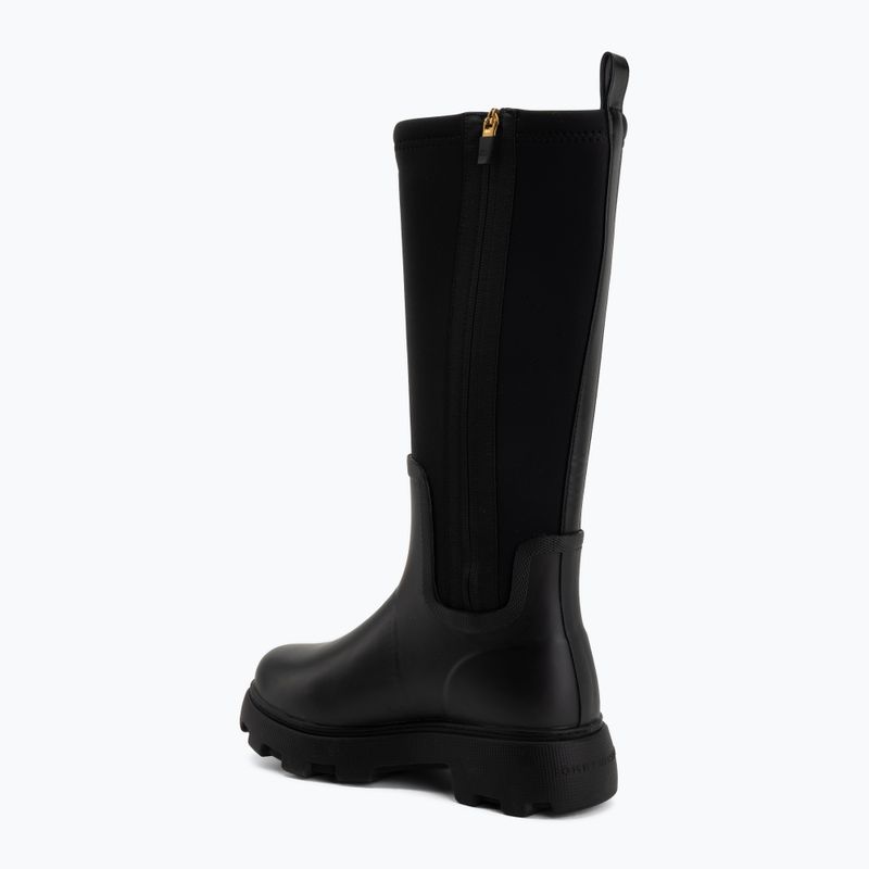 Галоші жіночі Tommy Hilfiger Stamp Warm Knee black 3