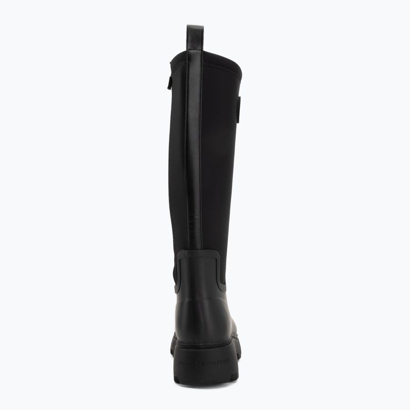 Галоші жіночі Tommy Hilfiger Stamp Warm Knee black 6