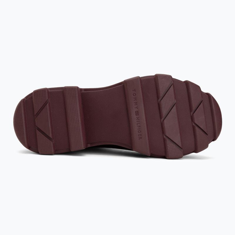 Галоші жіночі Tommy Hilfiger Stamp Warm Ankle oxblood 4