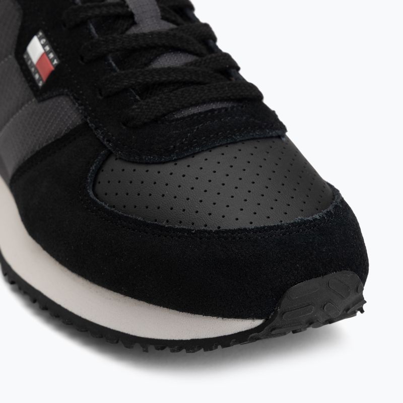 Взуття чоловіче Tommy Jeans Runner Flag Mix washed black/stratus grey 7