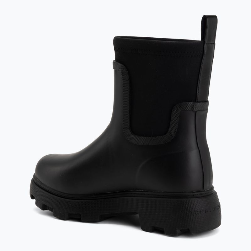 Галоші жіночі Tommy Hilfiger Stamp Warm Ankle black 3