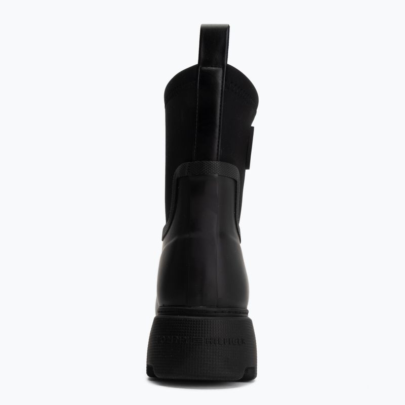 Галоші жіночі Tommy Hilfiger Stamp Warm Ankle black 6