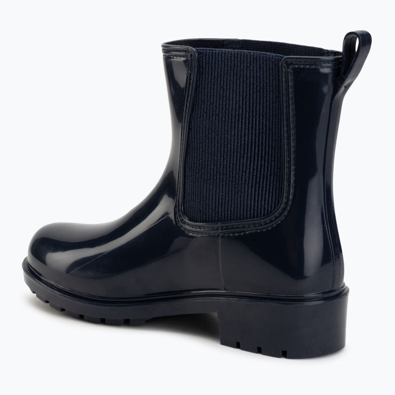 Галоші жіночі Tommy Hilfiger Buckle Glossy Ankle space blue 3