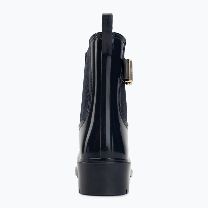 Галоші жіночі Tommy Hilfiger Buckle Glossy Ankle space blue 6