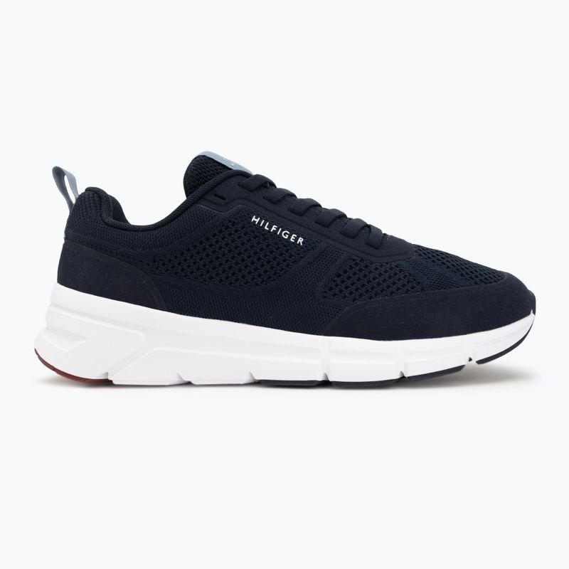 Взуття чоловіче Tommy Hilfiger Light Knitted navy blue 2