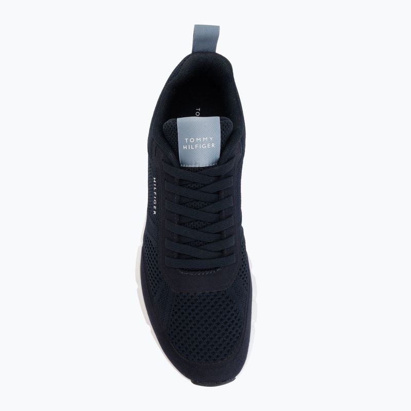 Взуття чоловіче Tommy Hilfiger Light Knitted navy blue 5