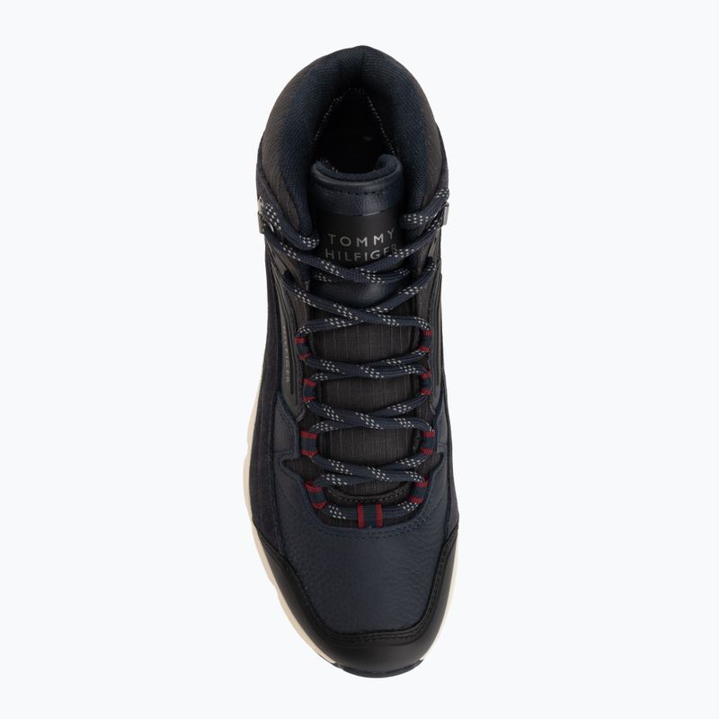 Взуття чоловіче Tommy Hilfiger Mix Chuk Waterproof navy blue 5