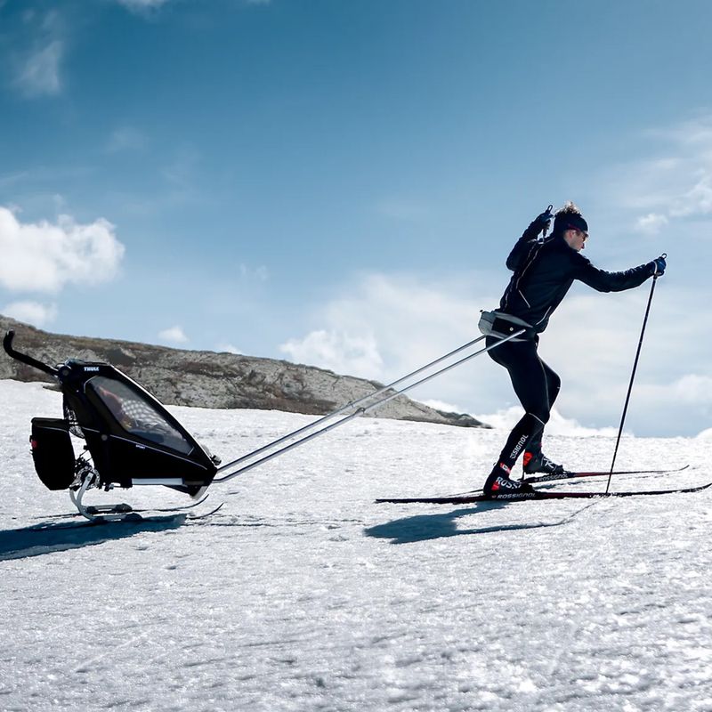 Причіп велосипедний одномісний  Thule Chariot Sport чорний 10201021 8