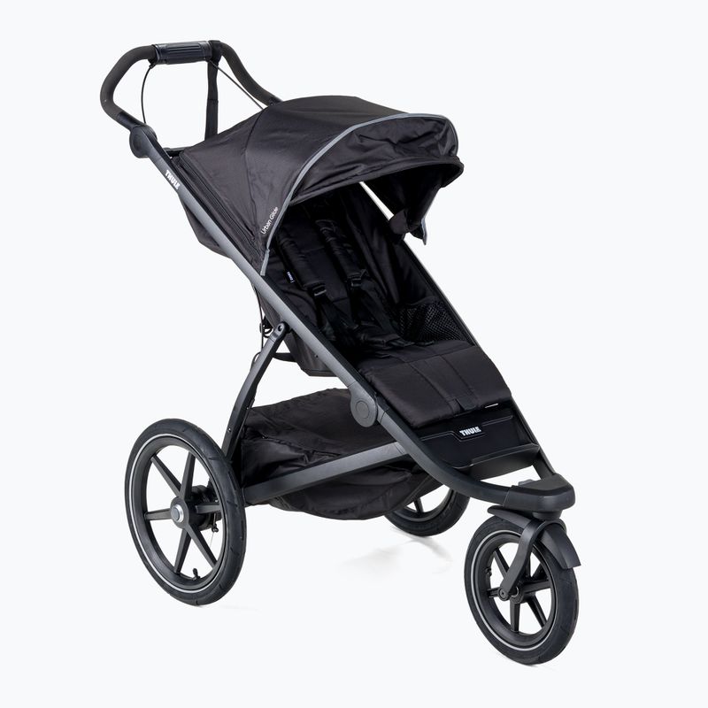 Коляска дитяча для бігуThule Urban Glide 2 чорна 10101949