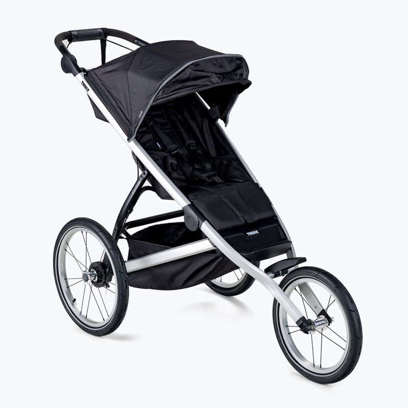 Коляска дитяча для бігу Thule Glide 2 Jet чорна 10101952