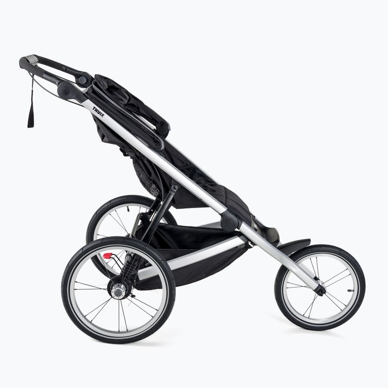 Коляска дитяча для бігу Thule Glide 2 Jet чорна 10101952 3