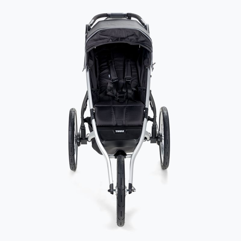 Коляска дитяча для бігу Thule Glide 2 Jet чорна 10101952 4