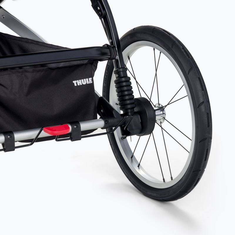Коляска дитяча для бігу Thule Glide 2 Jet чорна 10101952 7