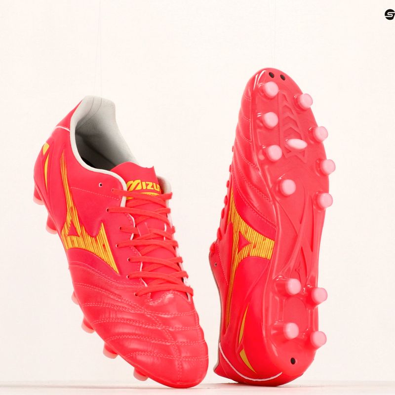 Чоловічі футбольні бутси Mizuno Morelia Neo IV Pro MD flery coral2/ bolt2/ flery coral2 8