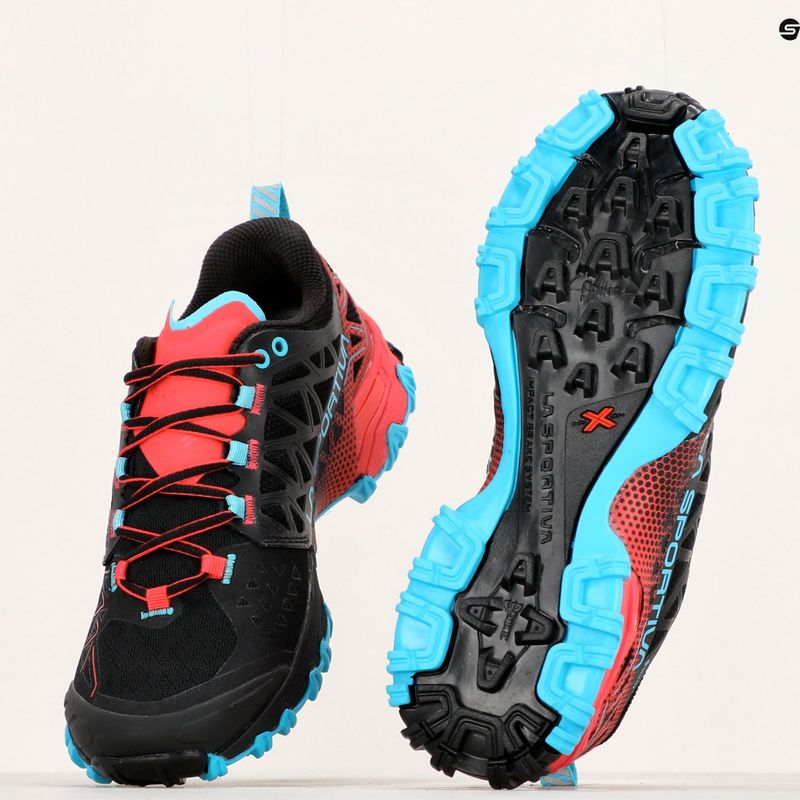 Кросівки для бігу жіночі La Sportiva Bushido II GTX black/hibiscus 11