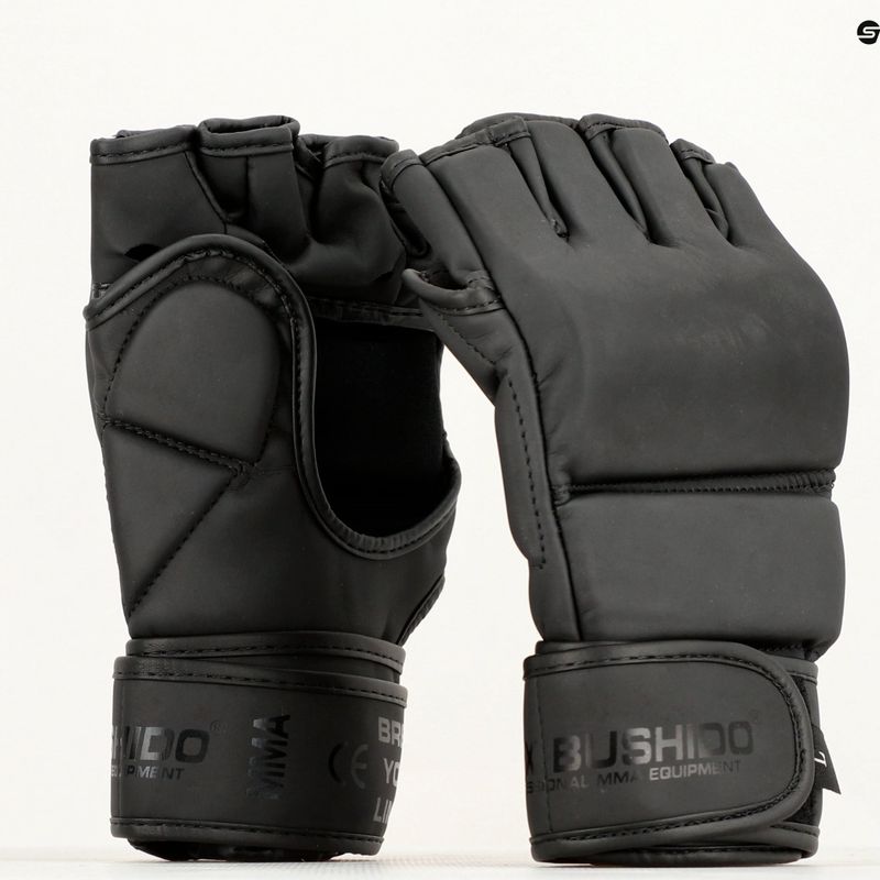 Рукавички для боротьби DBX BUSHIDO MMA чорні 23