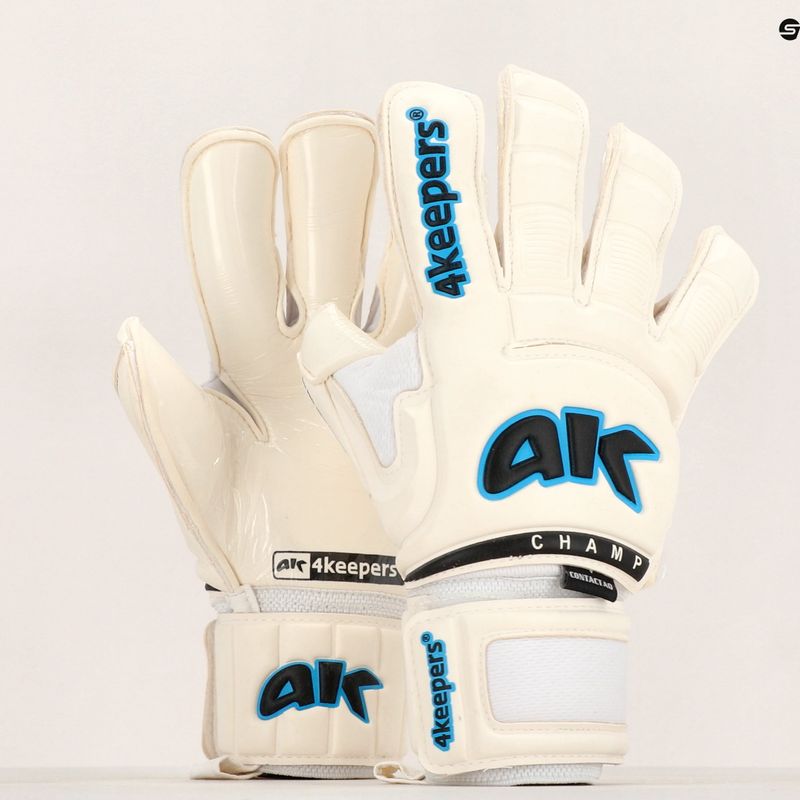 Воротарські рукавиці 4Keepers Champ AQ Contact VI білі 5