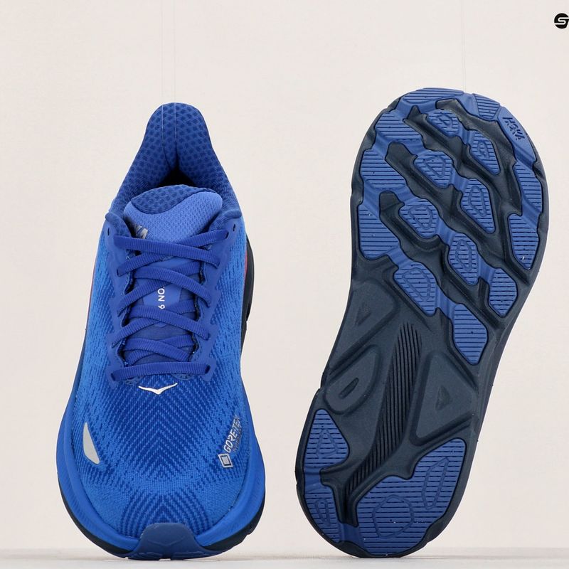 Жіночі бігові кросівки HOKA Clifton 9 GTX сліпучо-блакитні/вечірнє небо 12