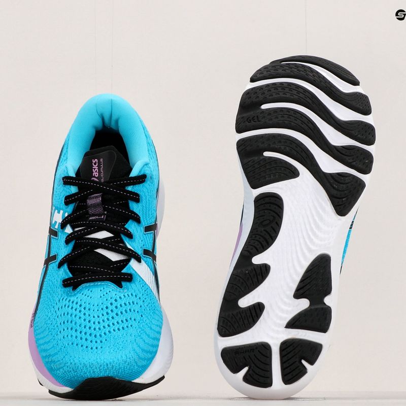 Кросівки бігові жіночі ASICS Gel-Cumulus 24 Ekiden aquarium/black 14
