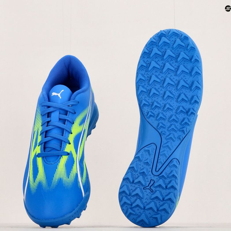 Футбольні бутси дитячі PUMA Ultra Play Tt Jr ultra blue/puma white/pro green 15