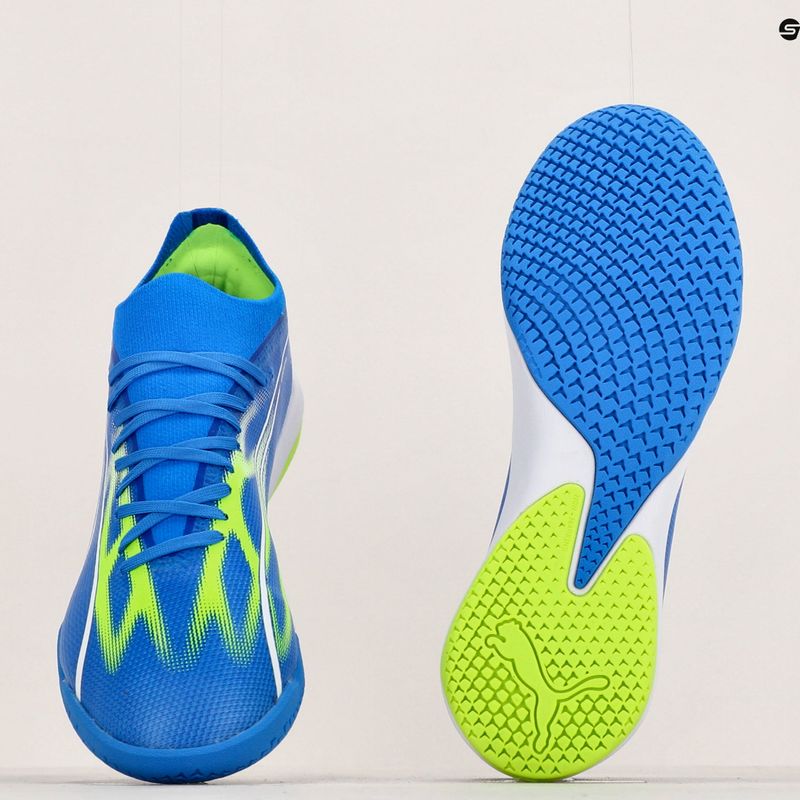 Футбольні бутси чоловічі PUMA Ultra Match It ultra blue/puma white/pro green 17