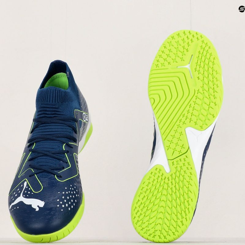 Футбольні бутси чоловічі PUMA Future Match It persian blue/puma white/pro green 15