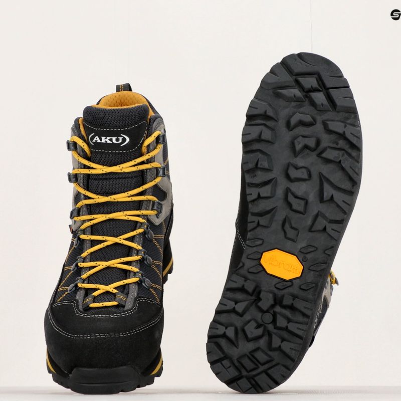 Черевики для трекінгу чоловічі AKU Trekker Lite III GTX anthracite/mustard 9