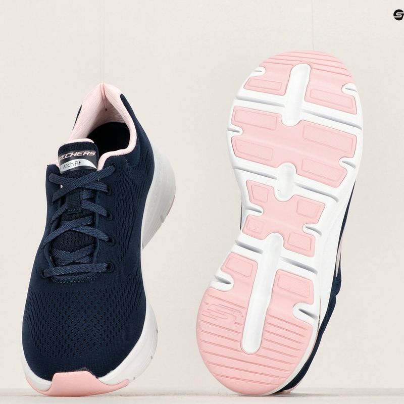 Кросівки тренувальні жіночі SKECHERS Arch Fit Big Appeal navy/pink 14