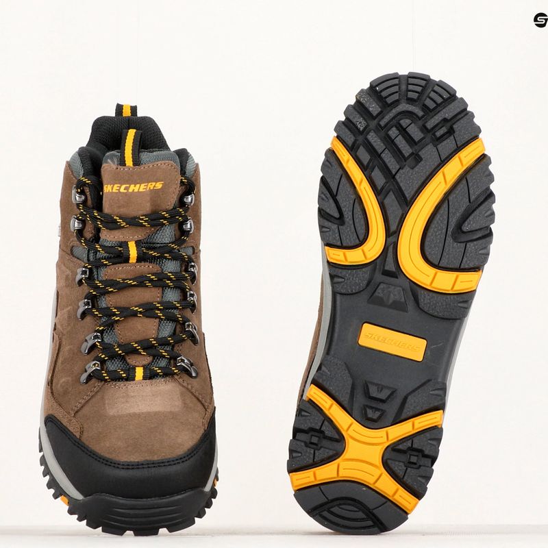 Взуття трекінгове чоловіче SKECHERS Relment Pelmo хакі 13