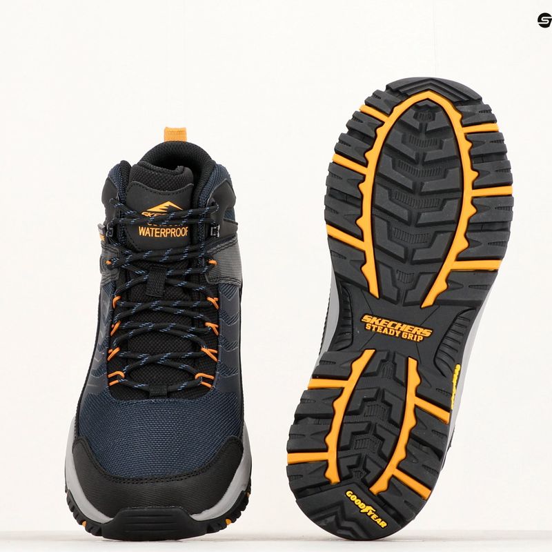 Взуття трекінгове чоловіче SKECHERS Arch Fit Dawson Raveno navy/black 14