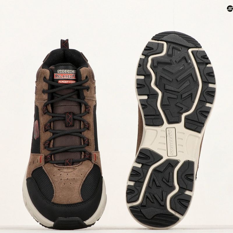 Чоловічі трекінгові черевики SKECHERS Oak Canyon Ironhide шоколадні 14