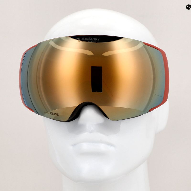 Окуляри для сноубордингу Quiksilver Greenwood S3 black redwood/clux gold mi 10