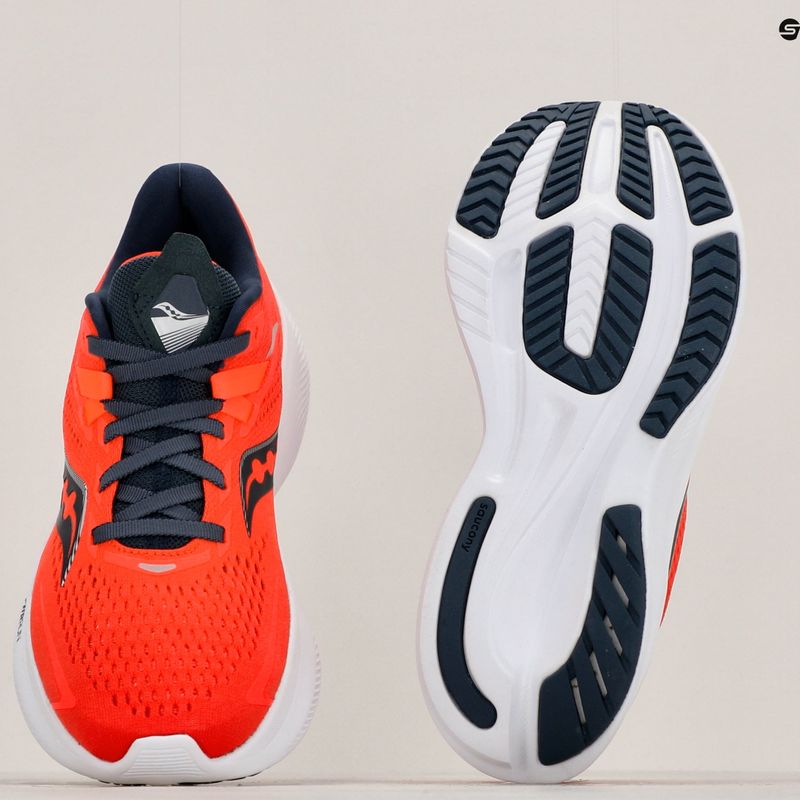 Кросівки для бігу жіночі Saucony Ride 15 vizi red/night 10