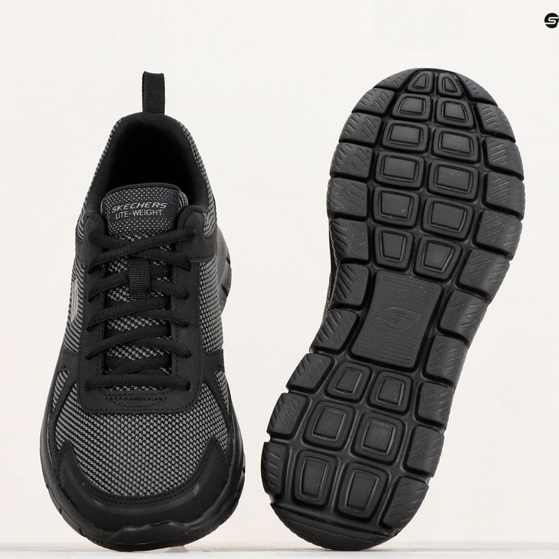 Кросівки тренувальні чоловічі SKECHERS Track Bucolo black 8