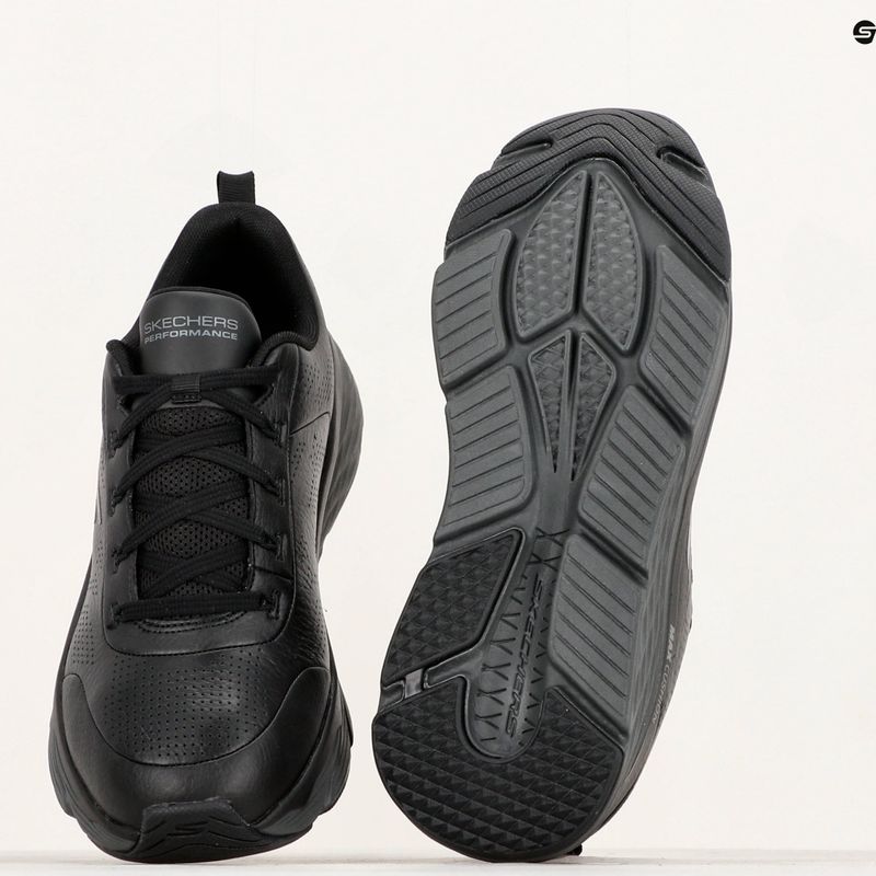 Кросівки для бігу чоловічі SKECHERS Max Cushion Elite Lucid black/charcoal 15