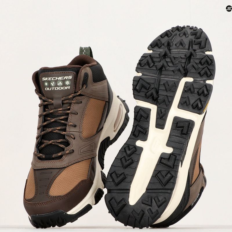 Кросівки чоловічі SKECHERS Skech-Air Envoy Bulldozer brown 13