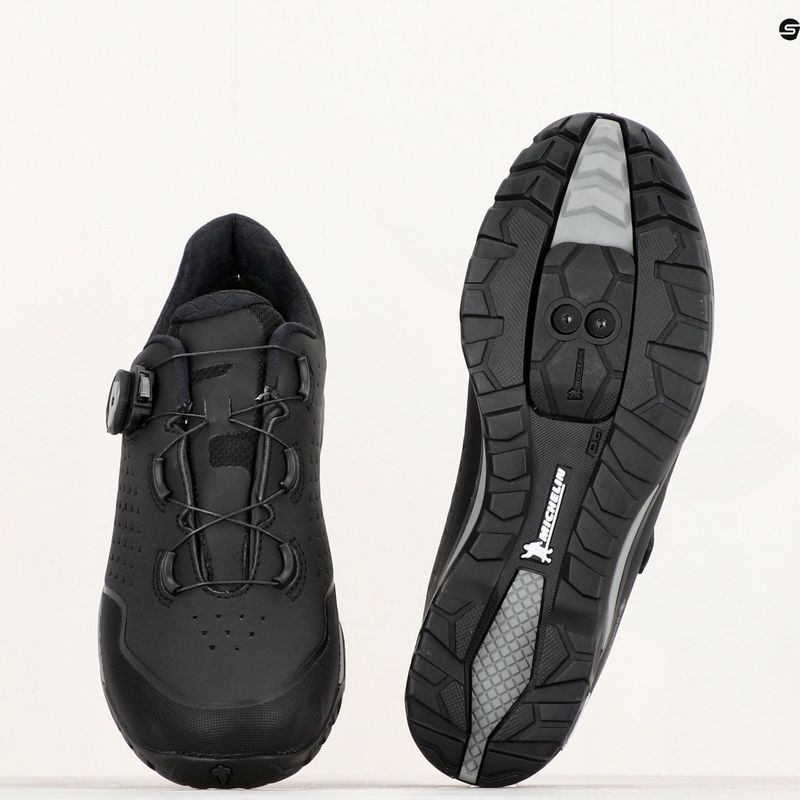 Чоловічі велосипедні кросівки Northwave X-Trail Plus GTX чорні 12