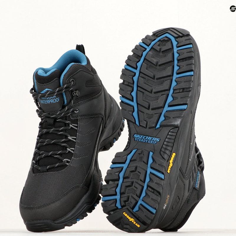 Взуття трекінгове чоловіче SKECHERS Arch Fit Dawson Raveno black 14