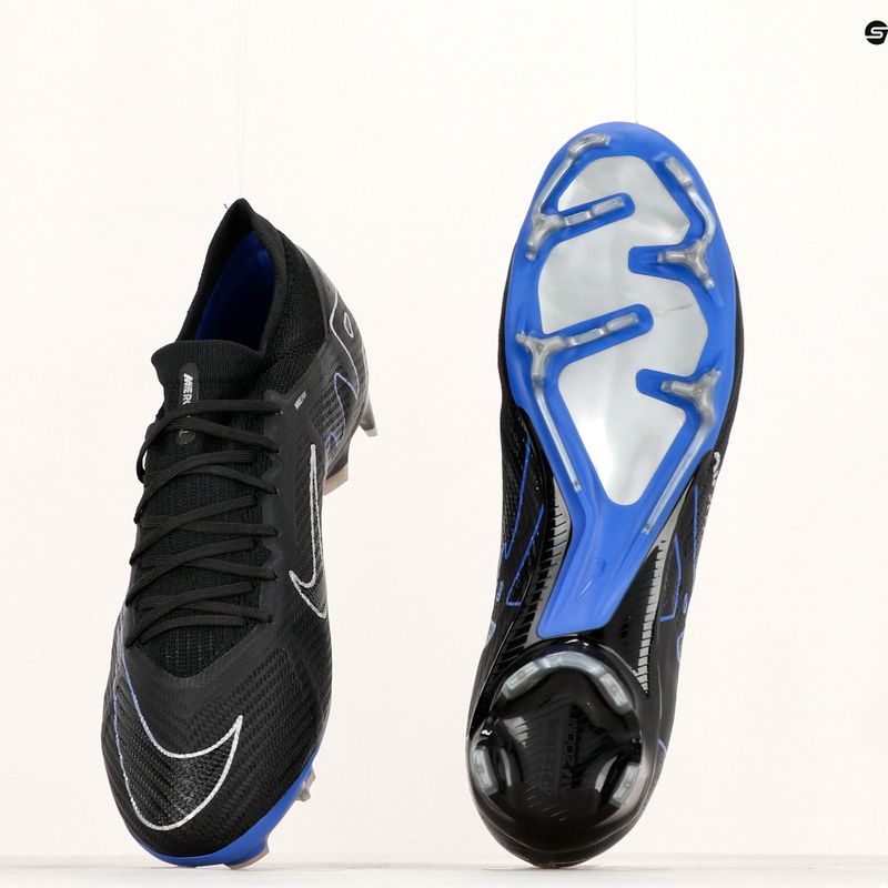 Футбольні бутси Nike Zoom Mercurial Vapor 15 Pro FG black/chrome/hyper real 8