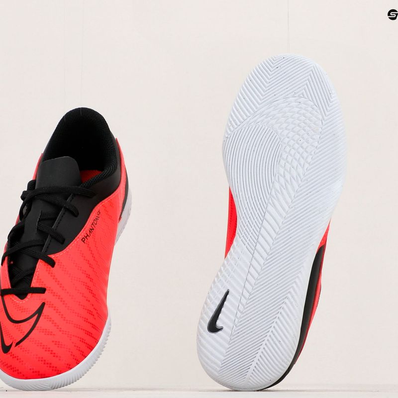 Футбольні бутси дитячі Nike JR Phantom GX Club IC GS bright crimson/black/white 8