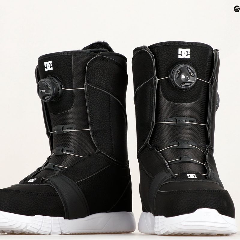 Черевики для сноуборду жіночі DC Lotus black/white 9