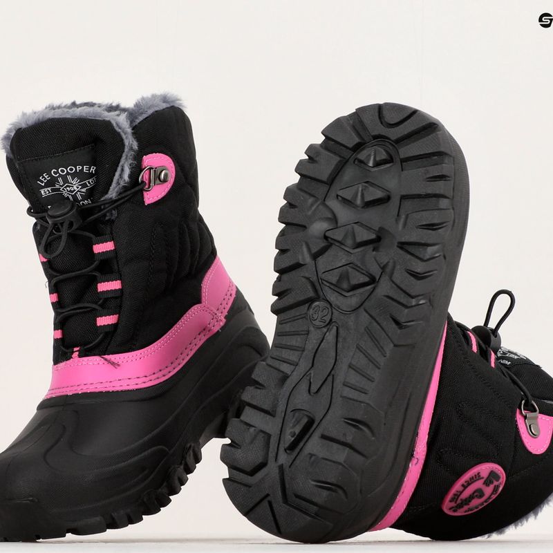 Снігоступи дитячі Lee Cooper LCJ-21-44-0523 black/fuchsia 10