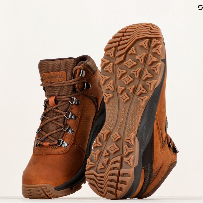 Черевики трекінгові чоловічі Merrell Erie Mid Ltr WP toffee 8