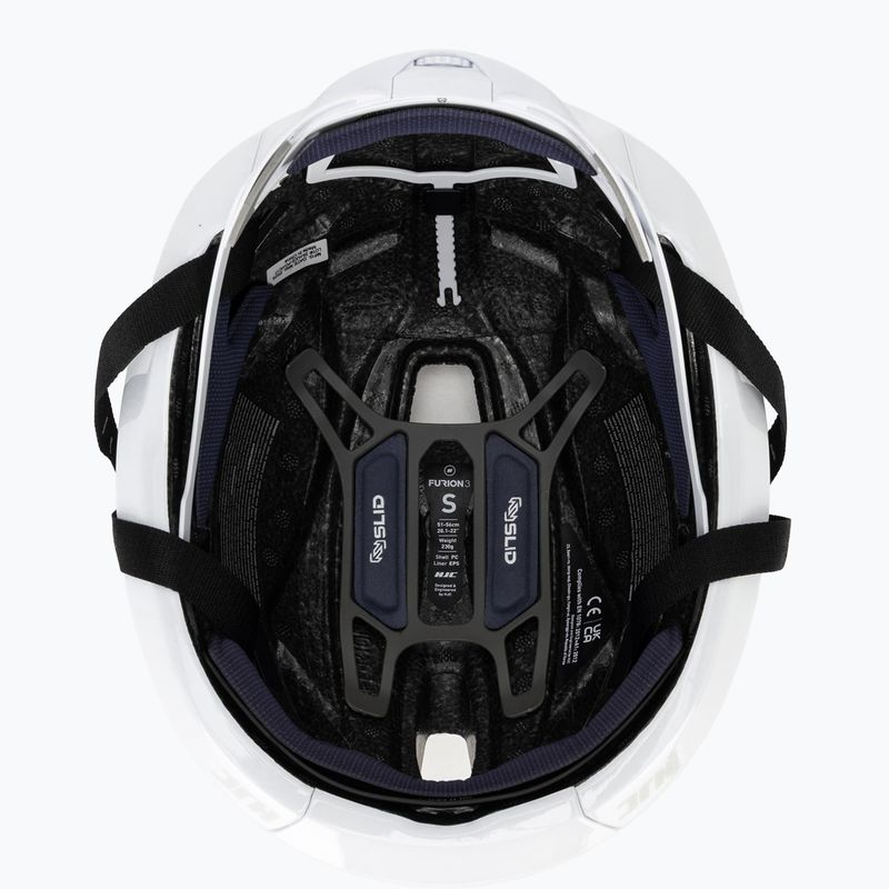 Шолом велосипедний HJC Furion 3 white hologram 5