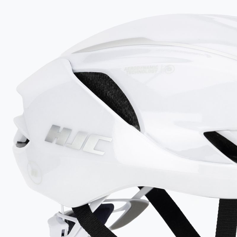 Шолом велосипедний HJC Furion 3 white hologram 8