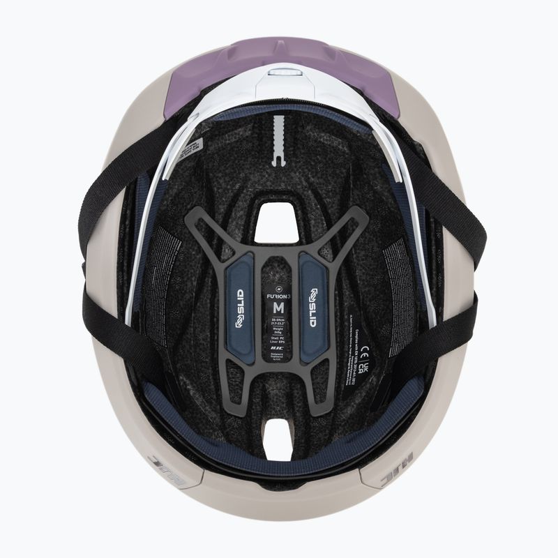 Шолом велосипедний HJC Furion 3 mt beige/purple 5